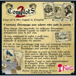 ASMODEE Complots 2 -FunGamesNet Soldes Magasin complots 2 4