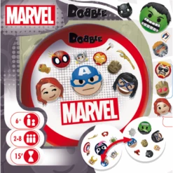 ASMODEE Dobble Marvel Emoji