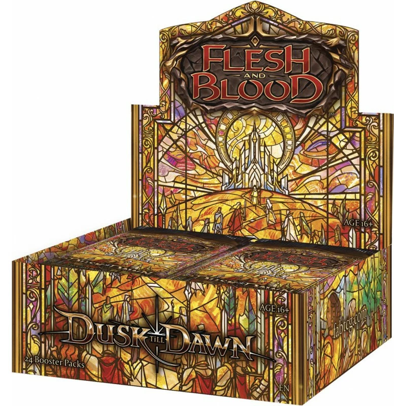 FLESH & BLOOD (FAB) : DUSK TILL DAWN - Display De 24 Boosters (FR) 1 FLESH & BLOOD (FAB) : DUSK TILL DAWN - Display De 24 Boosters (FR)