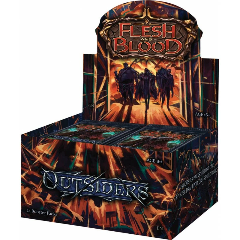 FLESH & BLOOD (FAB) : Outsiders - Display De 24 Boosters (FR) 1 FLESH & BLOOD (FAB) : Outsiders - Display De 24 Boosters (FR)