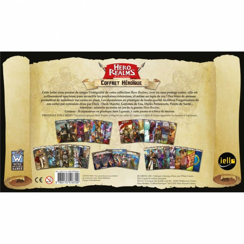 Iello HERO REALMS - Coffret Héroïque (Rupture Fournisseur) 2 Iello HERO REALMS - Coffret Héroïque (Rupture Fournisseur) – Image 2