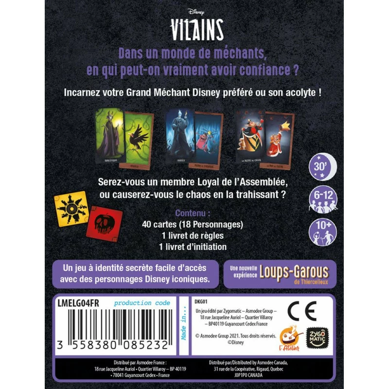 L'Assemblée Des Vilains : Un Jeu Loups-Garous 2 L'Assemblée Des Vilains : Un Jeu Loups-Garous – Image 2