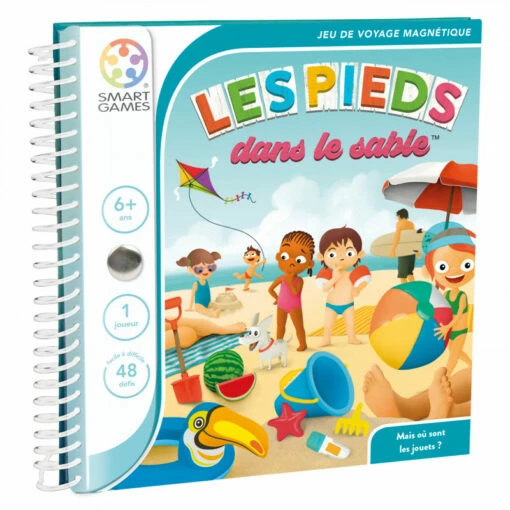 Smart Games Les Pieds Dans Le Sable - Jeu De Voyage -FunGamesNet Soldes Magasin les pieds dans le sable jeu de voyage