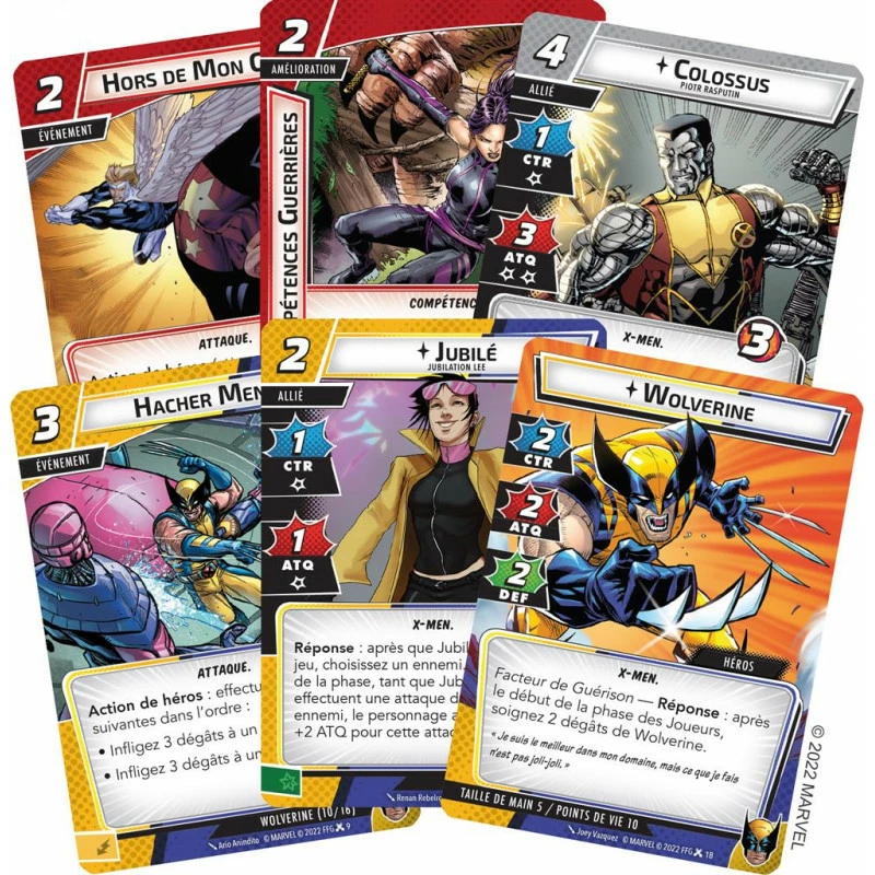 MARVEL CHAMPIONS : WOLVERINE 2 MARVEL CHAMPIONS : WOLVERINE – Image 2