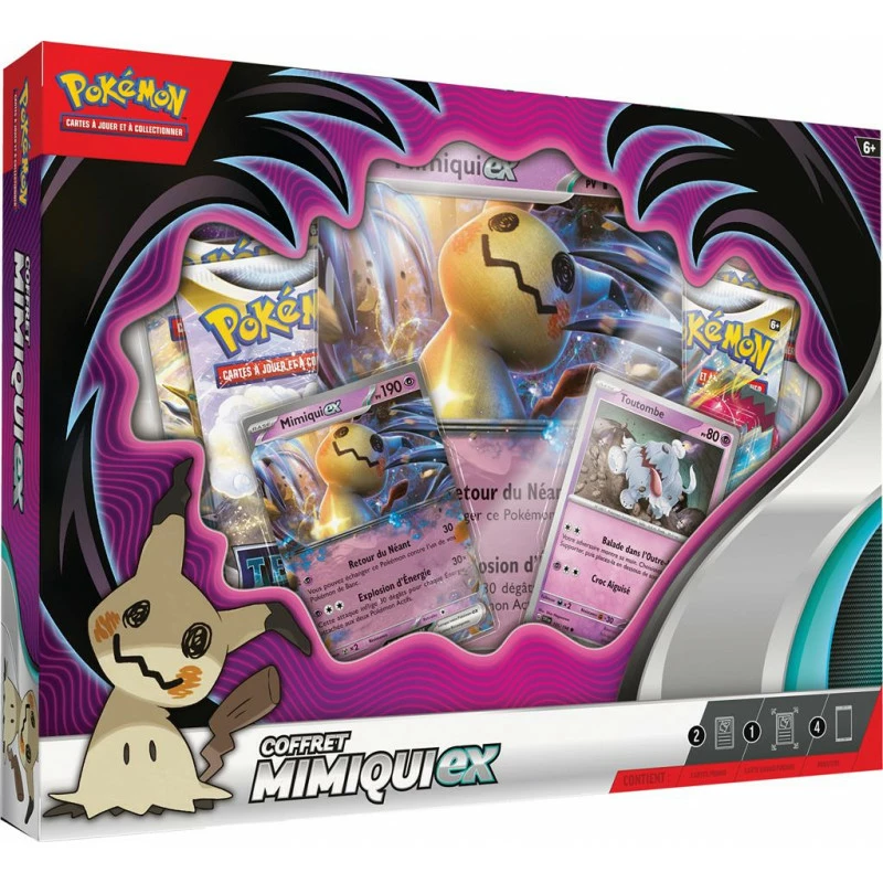 POKÉMON - Coffret Preview 2 Mimiqui Ex 1 POKÉMON - Coffret Preview 2 Mimiqui Ex
