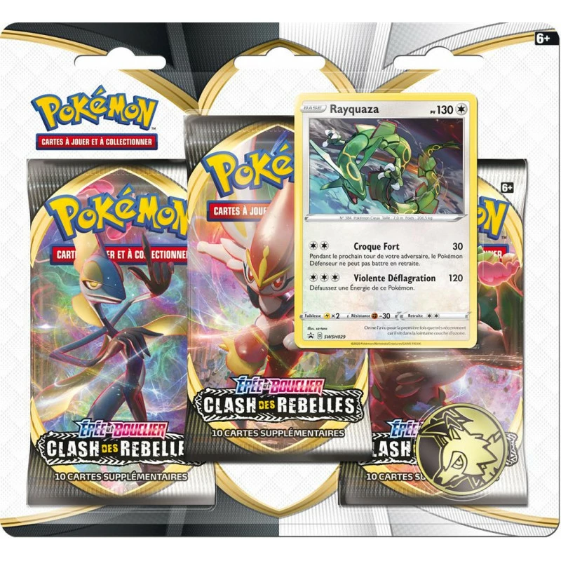 POKÉMON EB02 : PACK 3 BOOSTERS - Clash Des Rebelles 1 POKÉMON EB02 : PACK 3 BOOSTERS - Clash Des Rebelles