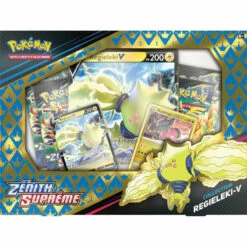 POKÉMON EB12.5 : Zénith Suprême - COFFRET V 4 BOOSTERS REGIELEKI-V 6 POKÉMON EB12.5 : Zénith Suprême - COFFRET V 4 BOOSTERS REGIELEKI-V -FunGamesNet Soldes Magasin pokemon eb125 zenith supreme coffret v 4 boosters regieleki v 2