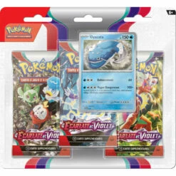 FunGamesNet Soldes Magasin -FunGamesNet Soldes Magasin pokemon ev01 ecarlate violet pack 3 boosters arcanin ou oyacata tripack 1