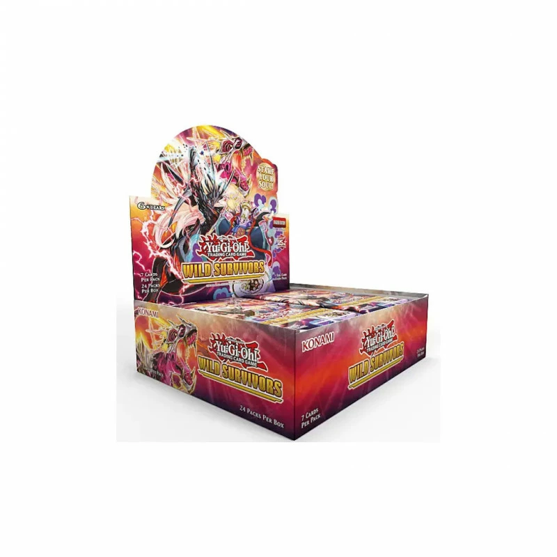 YU-GI-OH! JCC - Display Complet De 24 Boosters - Survivants Sauvages 1 YU-GI-OH! JCC - Display Complet De 24 Boosters - Survivants Sauvages